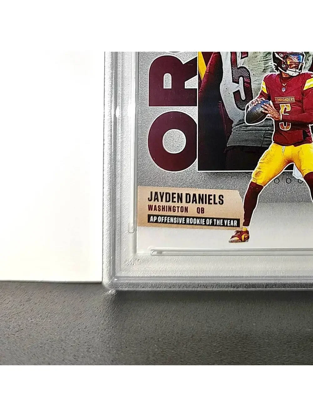 Jayden Daniels 2024 Panini NFL AP Offensive Rookie of the Year Commanders PSA 10